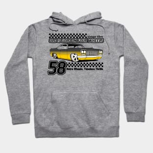 Old Is Gold On Four Wheels Hoodie